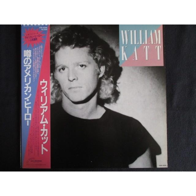 LP/レコード 0087□ウィリアムカット/噂のアメリカンヒーロー/帯付