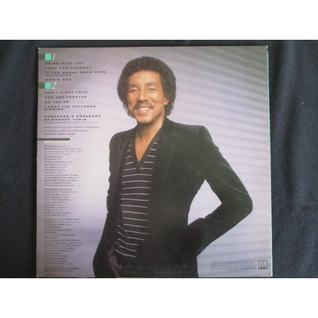 LP/レコード 0054□スモーキーロビンソン/ビーイングウィズユー
