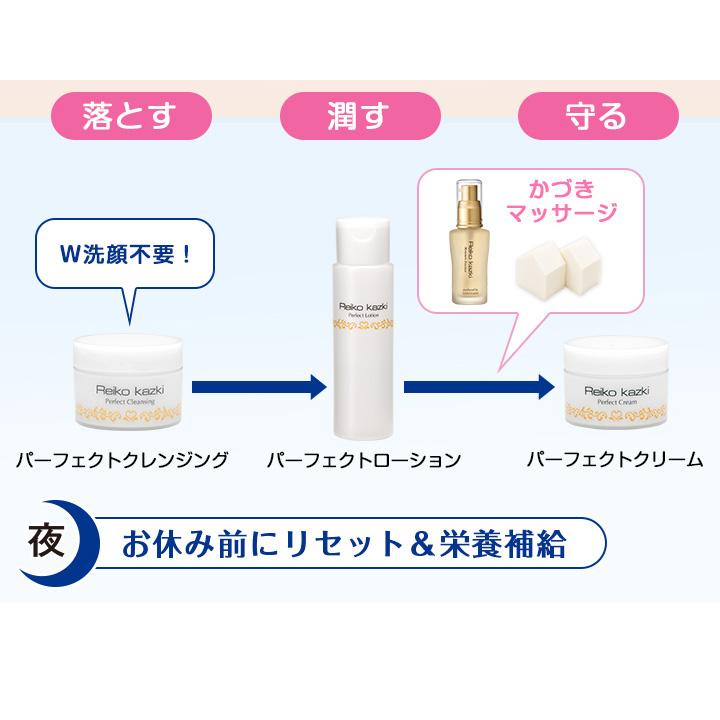 REIKO KAZKI（かづきれいこ） パーフェクト クレンジング メイク落とし