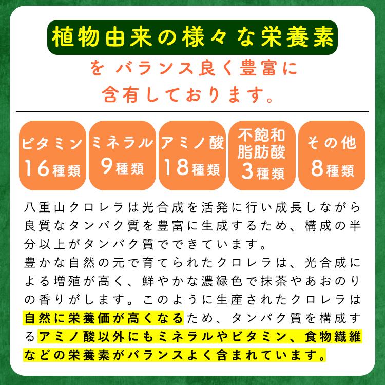 クロレラ 八重山クロレラ サプリ 300粒 ボトルタイプ 20本セット 20ヶ月分 パウチ 無添加 添加物不使用 石垣島産 国産 八重山殖産 クロロフィル 腸活 沖縄県 |  | 09