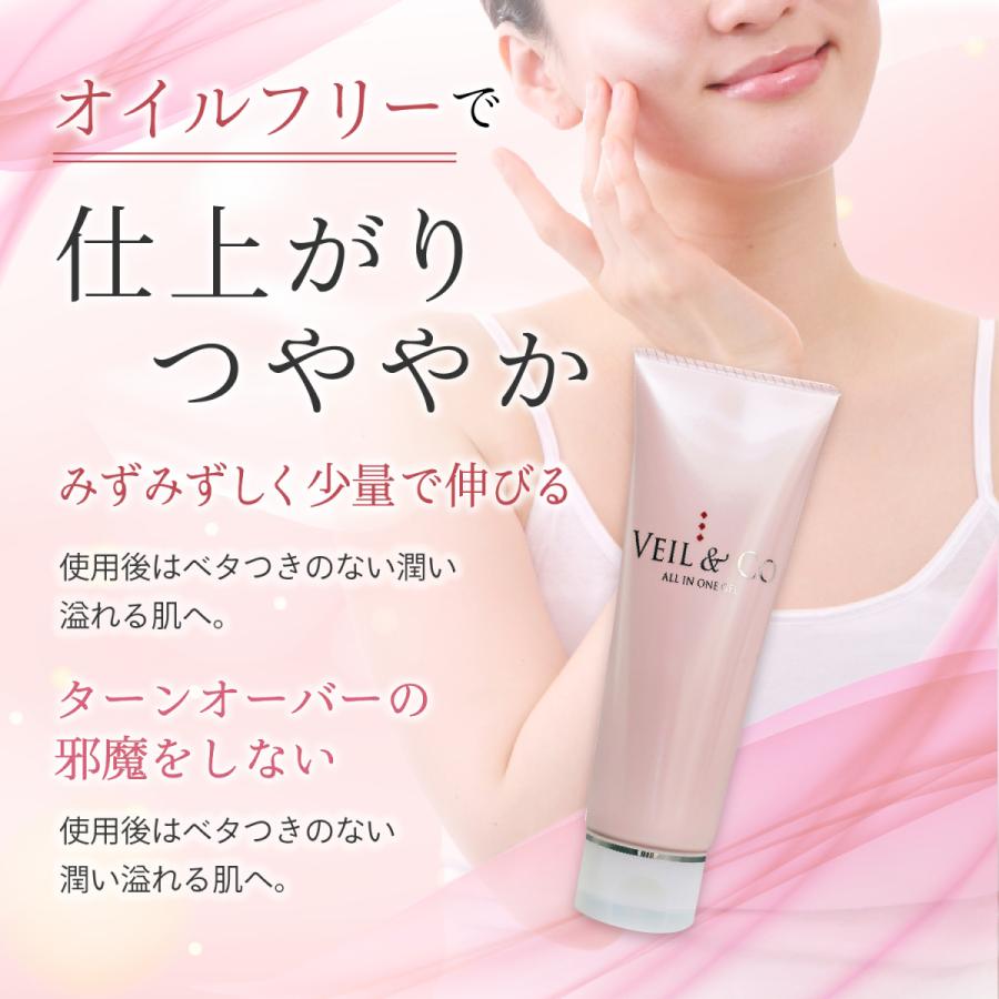 オールインワンジェル ヒト型 出色 セラミド ベールアンドコー Veil Co 保湿 美容液 ヒアルロン酸 オイルフリー 乳液 化粧下地 化粧水 クリーム