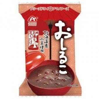 ブランド品専門の アマノフーズ フリーズドライ おしるこ ３０袋セット 北海道産小豆を使用 日本全国 送料無料