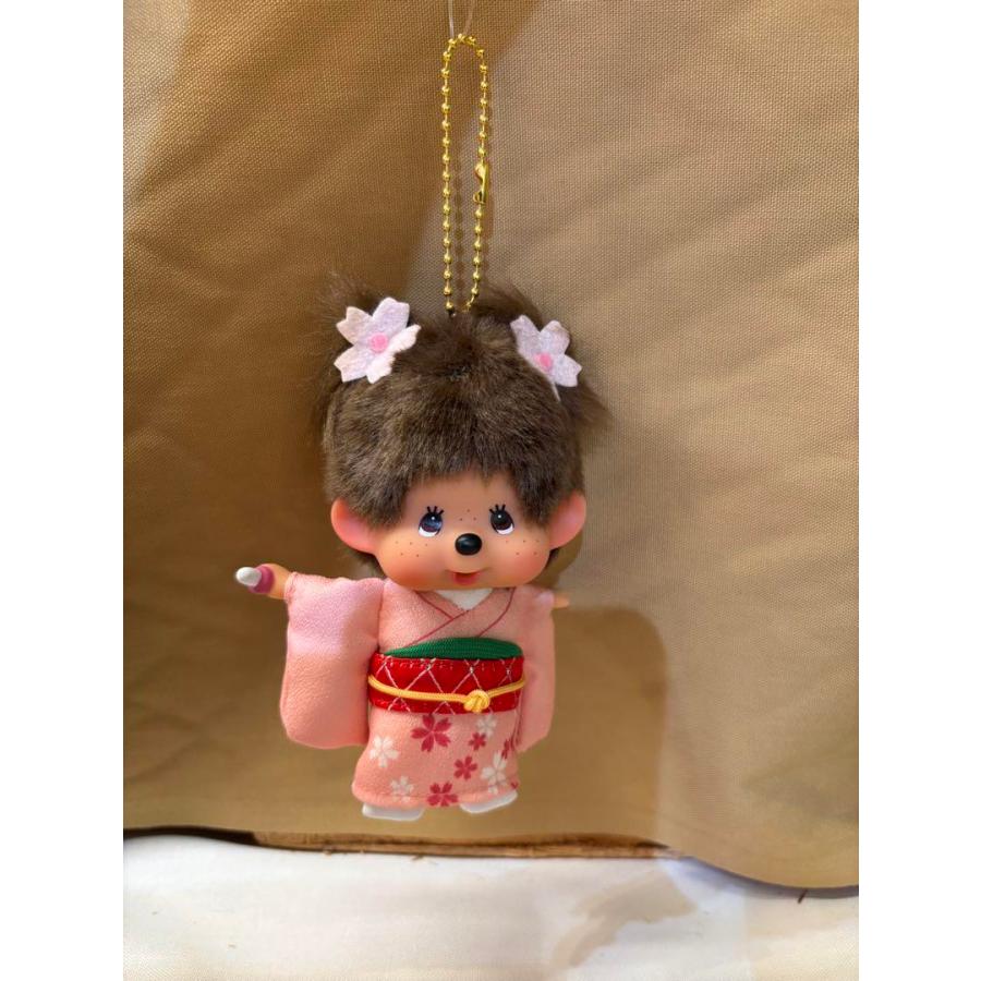 さくら着物モンチッチ キーチェーン 女の子 : REINA-KITCHEN - 通販