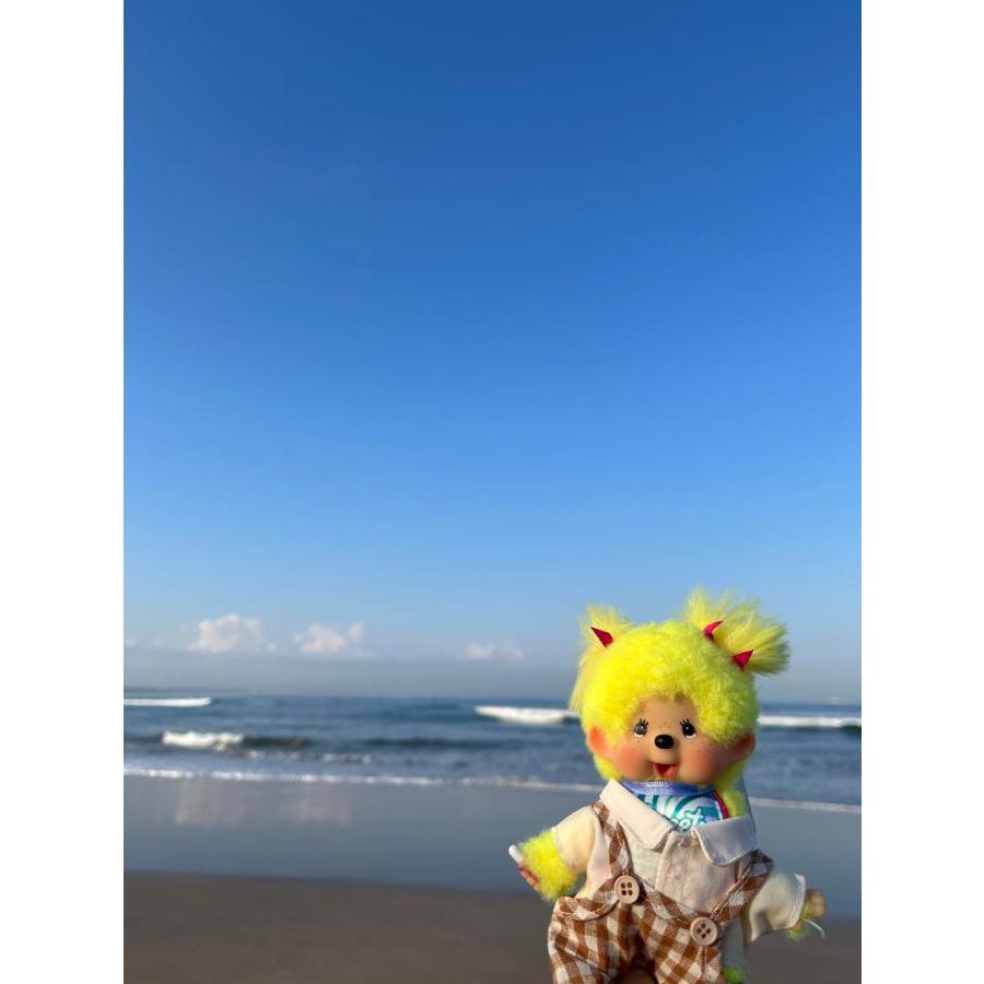 モンチッチ ぬいぐるみキーチェーン スウィートロリポップ イエロー
