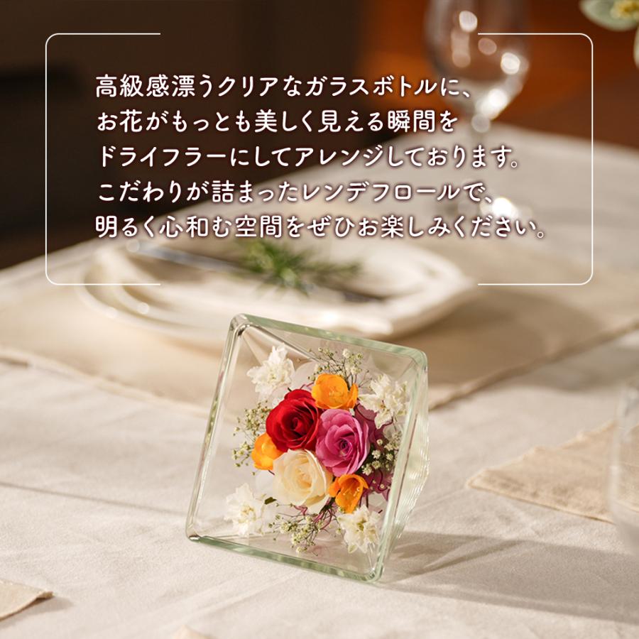 レンデフロール 国産ボトルフラワー ドライフラワー フラワーギフト