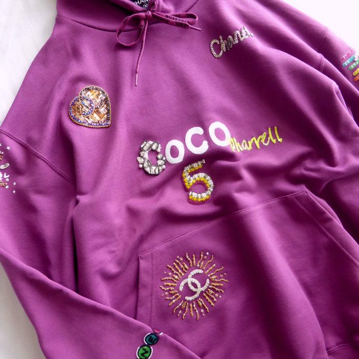CHANEL（シャネル） Pharrell Williams ビジュー パーカー 限定品 #M