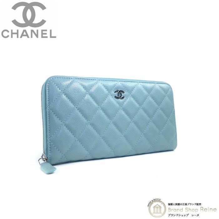 国産 シャネル Chanel キャビアスキン マトラッセ ラウンドファスナー 長財布 Ap0242 新品 人気no 1 本体 Www Ladislexia Net