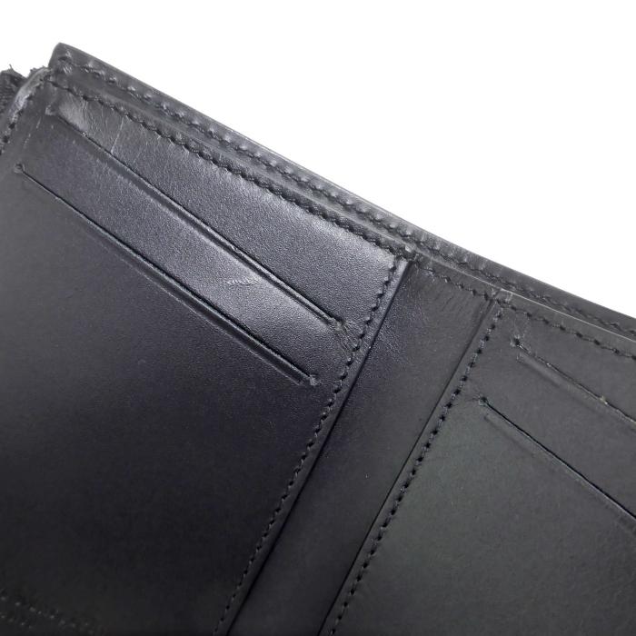 メゾン マルジェラ （Maison Margiela） ステッチ レザー コンパクト 三つ折り 財布 S55UI0296 ブラック（未使用品）中古｜reine-web｜06