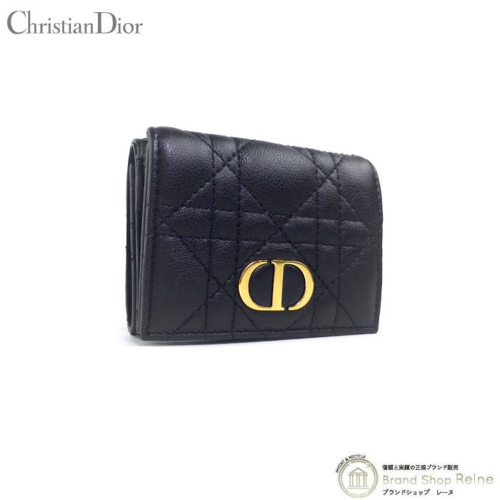 クリスチャンディオール(Christian Dior) CARO カロ コンパクト ウォレット 三つ折り 財布 S5030UWHC ブラック 新品 :21-033097:Brandshop Reine - 通販 - Yahoo!ショッピング