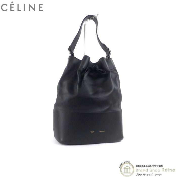 セリーヌ (CELINE) スモール ドローストリング ショルダー バッグ 17046 ブラック 旧ロゴ (中古) :21-033557:Brandshop Reine - 通販 - Yahoo!ショッピング セリーヌ (CELINE) スモール ドローストリング ショルダー バッグ 17046 ブラック 旧ロゴ (中古) :21-033557:Brandshop Reine - 通販 - Yahoo!ショッピング