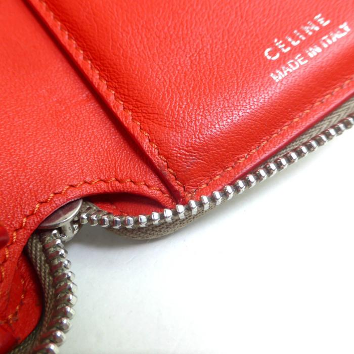 セリーヌ （CELINE） ミディアム ジップ ウォレット コンパクト