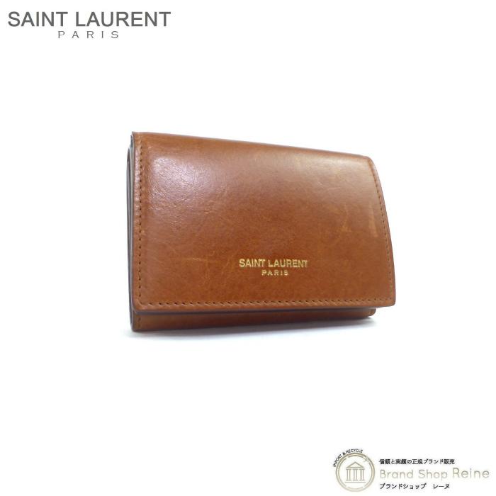 サンローラン(SAINT LAURENT) タイニー ウォレット スモール 三つ折り