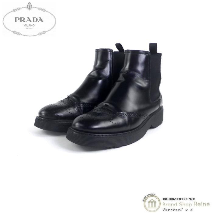 【オンライン限定商品】 【PRADA】プラダ　ショットブーツ ブーツ
