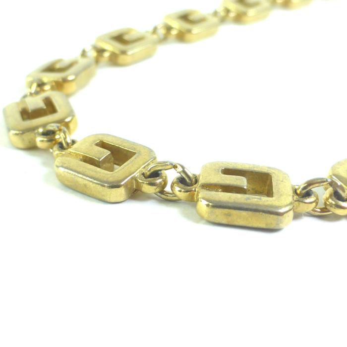 ジバンシィ （GIVENCHY） Gロゴ チェーン ロング ネックレス ゴールド