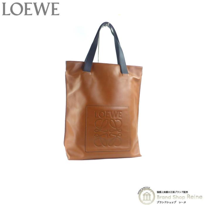 k*0様 【良品】LOEWE ロエベ バックルトート ブラウン トート