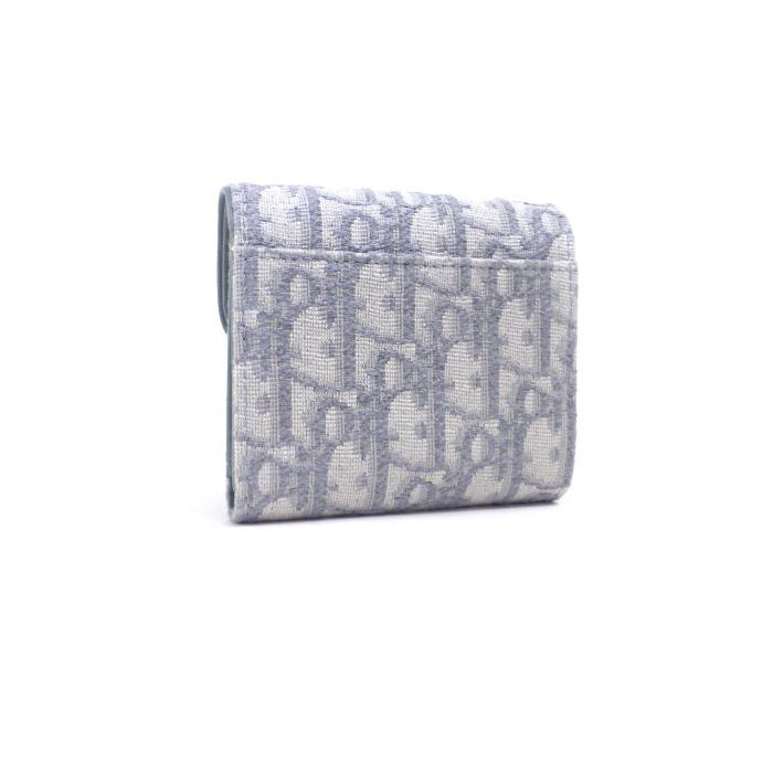 クリスチャンディオール （Christian Dior） Saddle サドル ロータスウォレット 二つ折り コンパクト 財布