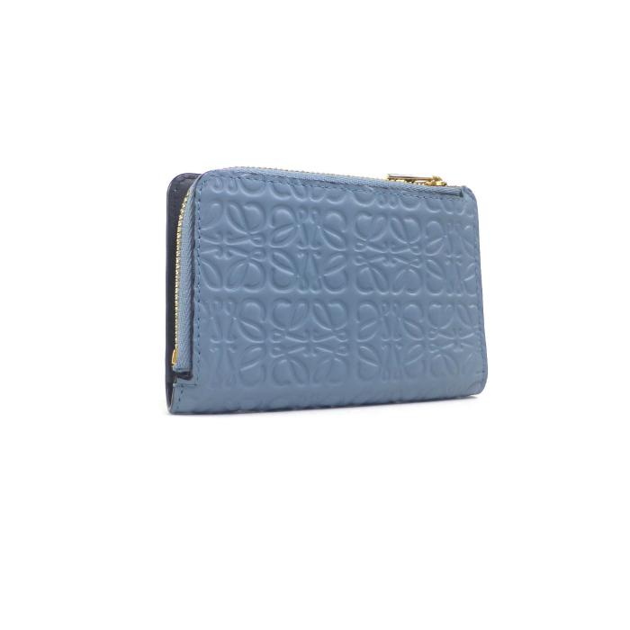 ロエベ (LOEWE)リピート アナグラム 二つ折り スモール ジップ ロエベ (LOEWE)リピート アナグラム 二つ折り スモール ジップ