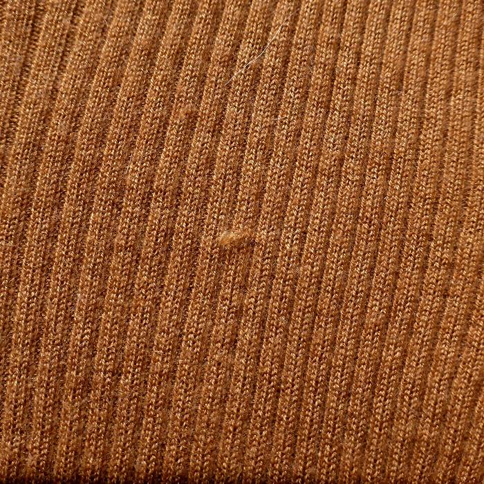 CHANEL ブラウン リブニットココマーク96Pタンクトップ サイズ40 CHANEL ブラウン リブニットココマーク96Pタンクトップ サイズ40