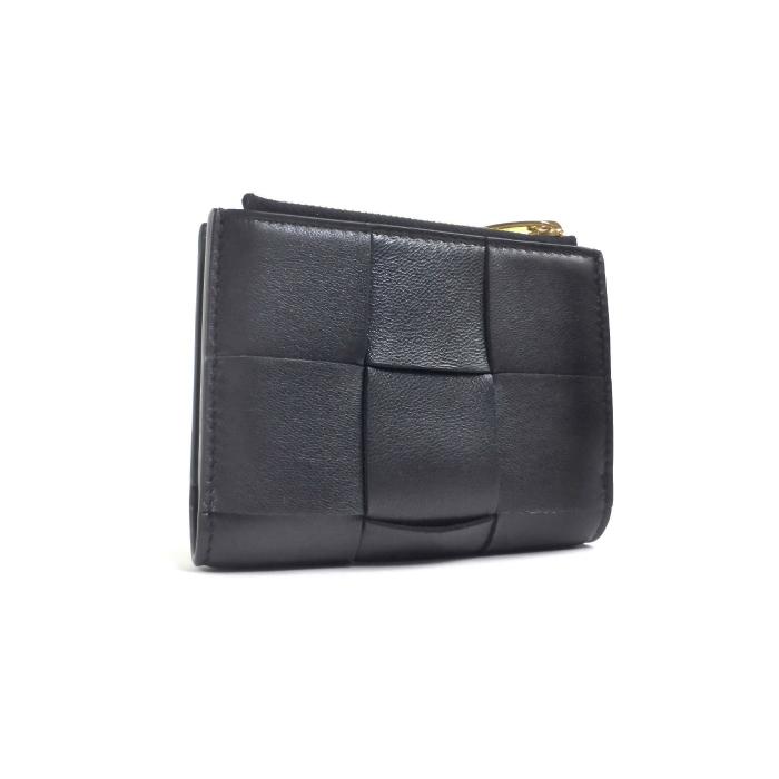 出産祝いなども豊富 Bottega veneta コンパクトウォレット 折り財布 カーフ 日本未入荷 - 折り財布