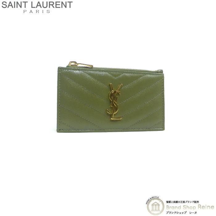 新品！サンローランSAINT LAURENT カードケース、小銭入れ-