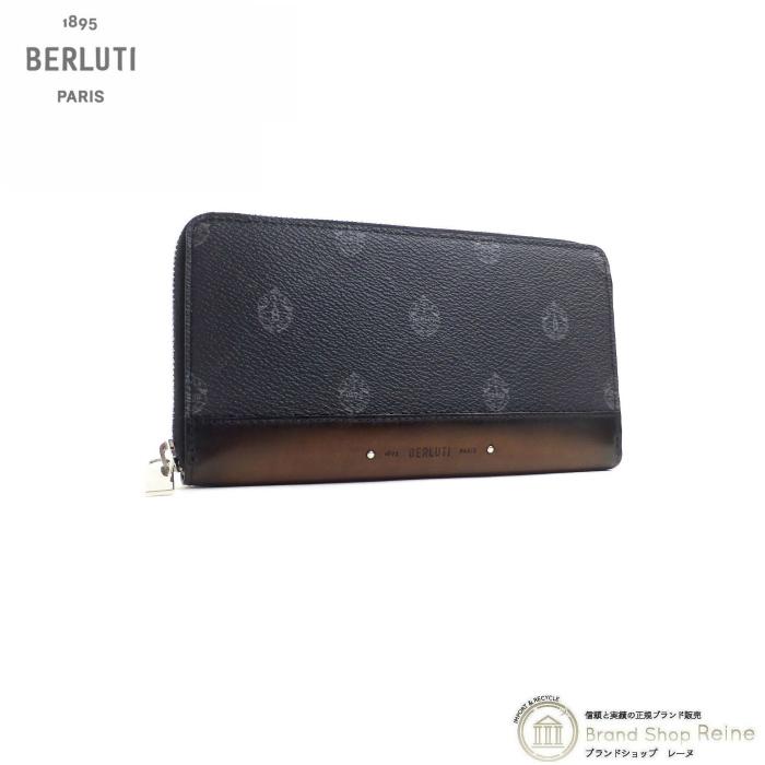 ベルルッティ （Berluti） キャンバス＆レザー ITAUBA ロングジップ ウォレット ラウンドファスナー 長財布（新品） :  22-036523 : Brandshop Reine - 通販 - Yahoo!ショッピング