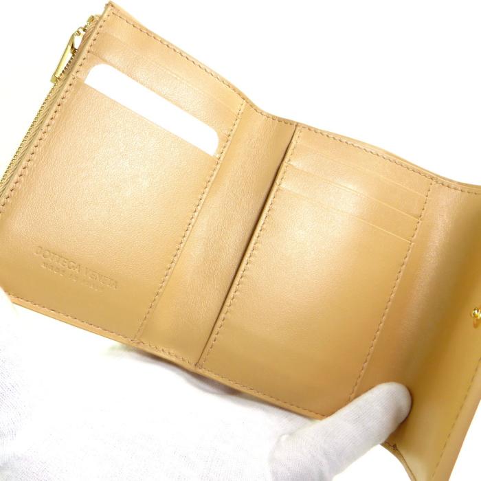 【✨美品✨】ボッテガヴェネタ カセット 二つ折り財布 ゴールド 限定色 RFID ✨美品✨】ボッテガヴェネタ カセット 二つ折り財布 ゴールド 限定色
