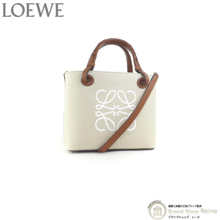 ロエベ （LOEWE） アナグラム トートバッグ ミニ ジャカードキャンバス