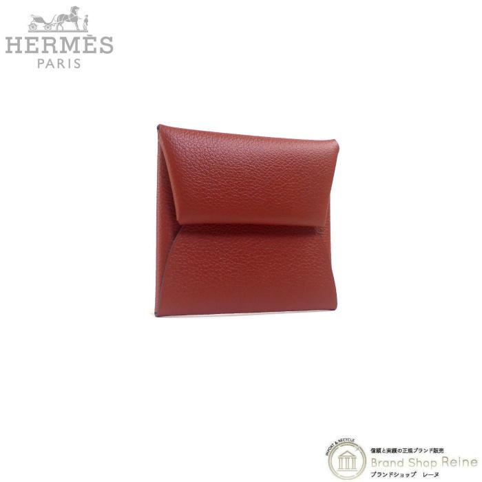 エルメス （HERMES） バスティア エバーカラー シエンヌ コインケース 