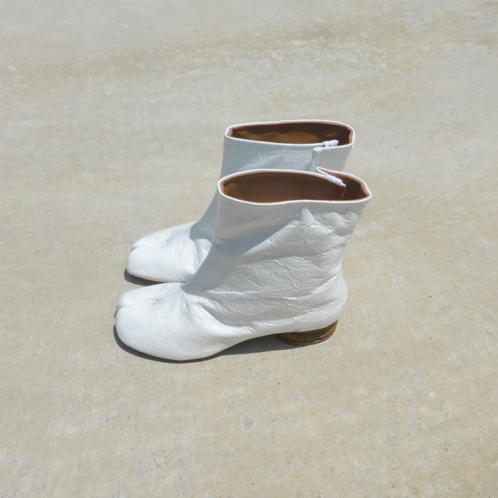 blanche　マルジェラ 足袋ブーツ 37.5 blanche マルジェラ 足袋ブーツ 37.5 Maison Margiela メゾン