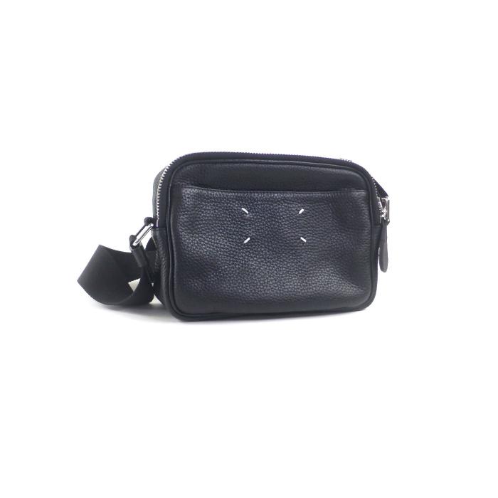 メゾン マルジェラ （Maison Margiela） カメラバッグ レザー クロス