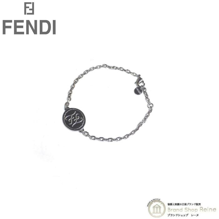 フェンディ (FENDI) Bracciale Karligraphy FF カリグラフィ ロゴ メタル チェーン ブレスレット 8AG906 シルバー(新品同様)中古 :22-037304:Brandshop Reine - 通販 - Yahoo!ショッピング