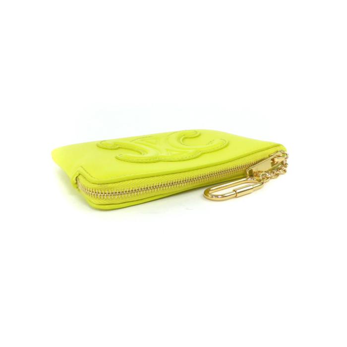 セリーヌ （CELINE） トリオンフ COIN＆Card Purse フック付き コイン 
