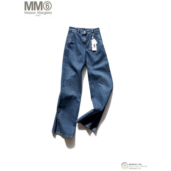 MM6 マルジェラ ダメージ加工 デニムコート 36
