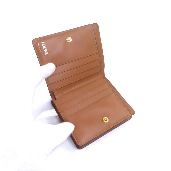 ロエベ （LOEWE） リピート アナグラム コンパクト ジップ ウォレット