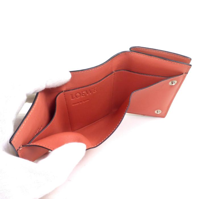 ロエベ （LOEWE） トライフォールドウォレット コンパクト 三つ折り