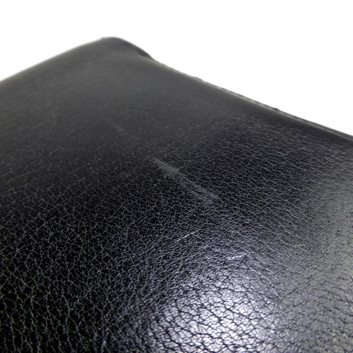 HERMES エルメス (HERMES) 二つ折り 財布 札入れ ブラック F刻 HERMES エルメス (HERMES) 二つ折り 財布 札入れ ブラック F刻