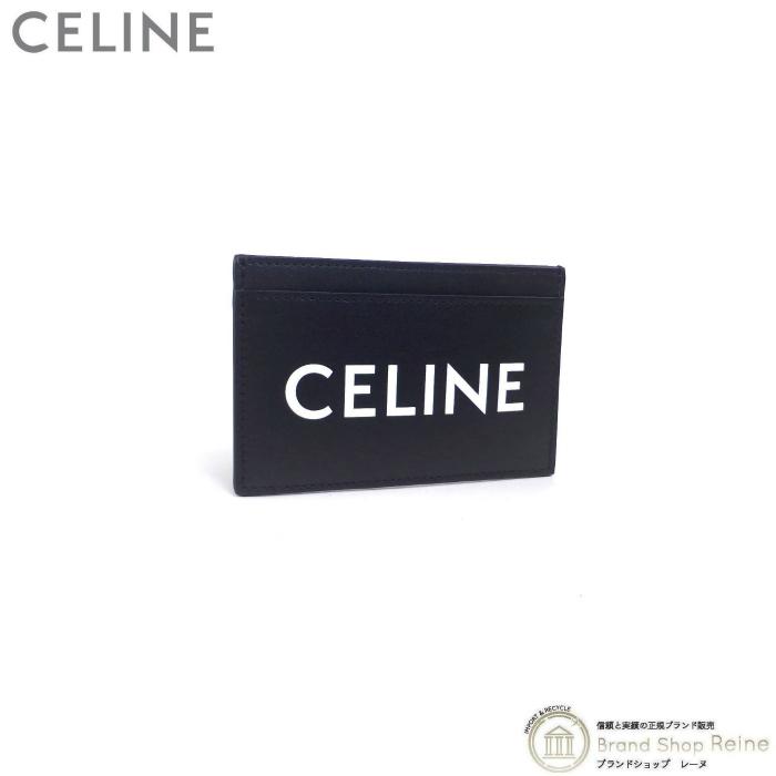 CELINE ケース CELINE（セリーヌ） ロゴプリント カードケース カードホルダー パス