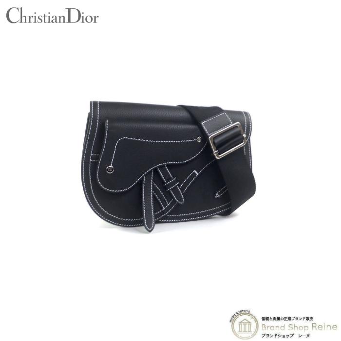 クリスチャンディオール （Christian Dior） グレインドカーフ Saddle