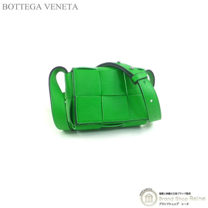 ボッテガ ヴェネタ （BOTTEGA VENETA） キャンディー カセット ミニ ショルダー バッグ 710139 パラキート/ブラック（新品）  :22-038594:Brandshop Reine - 通販 - Yahoo!ショッピング