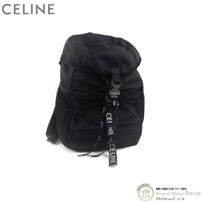 セリーヌ （CELINE） ミディアム トレッキング バックパック ナイロン リュック バッグ 19846 ブラック（新品）  :22-038615:Brandshop Reine - 通販 - Yahoo!ショッピング