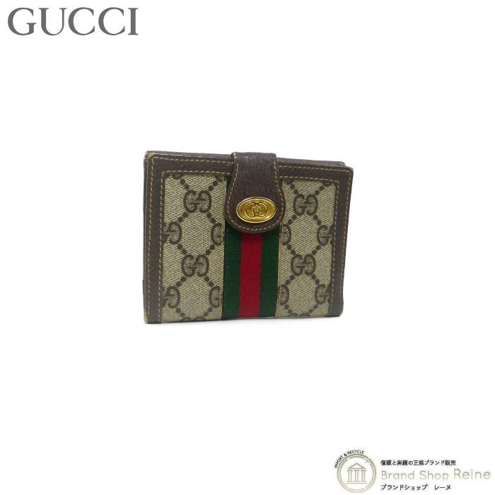GUCCI オフィディア二つ折財布GGモーマントシェリーライン