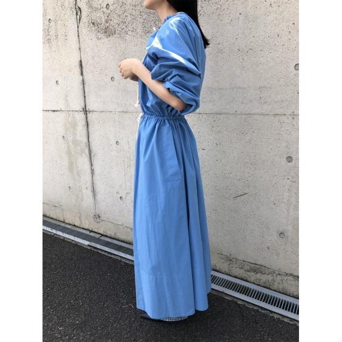 ジルサンダー （JIL SANDER） ジルサンダー+ ロングコットンシャツワンピース J40CT0114 サイズ32 コーンフラワー ウェア（新品）｜reine-web｜03