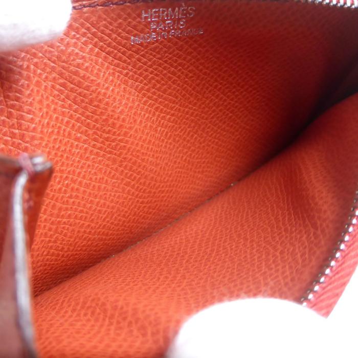 HERMES エルメス （HERMES） クラリス PM ヴォーエプソン コーラル  