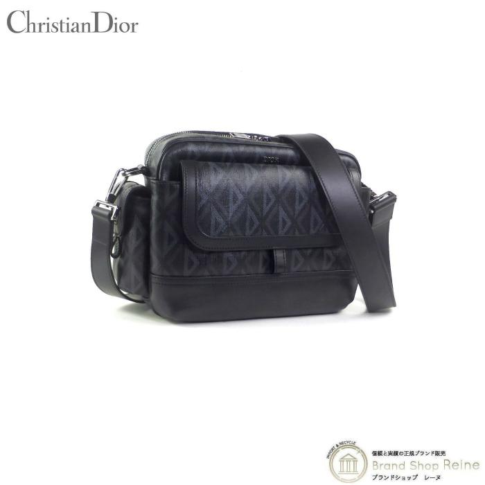 クリスチャンディオール （Christian Dior） CD ダイヤモンド メッセンジャー ショルダー バッグ 1ESME077CDP