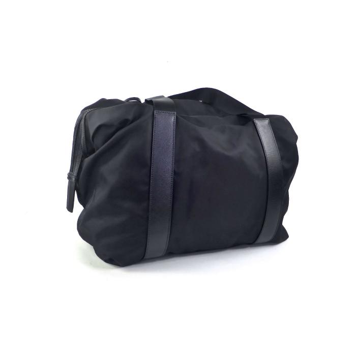 RFID搭載 ］プラダ 2VH797 サフィアーノ テスート ショルダーバッグ