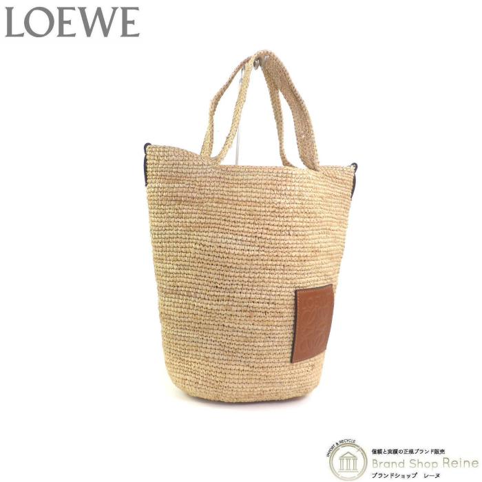 ロエベ （LOEWE） スリットバッグ ミニ ラフィア トート ショルダー
