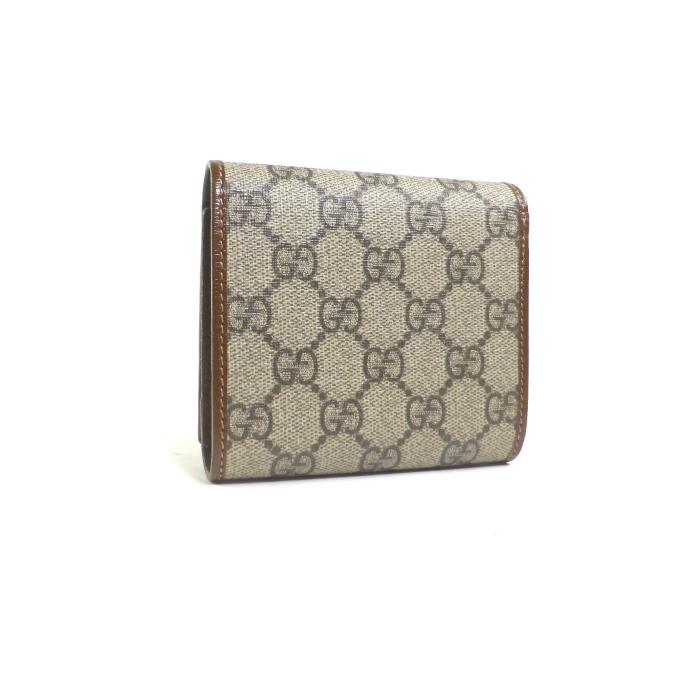 GUCCI 三つ折り財布ホースビット621891
