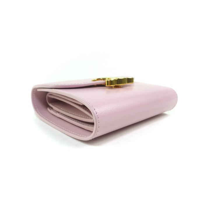 TRIOMPHE セリーヌ (CELINE) スモール フラップ ウォレット TRIOMPHE セリーヌ (CELINE) スモール フラップ ウォレット