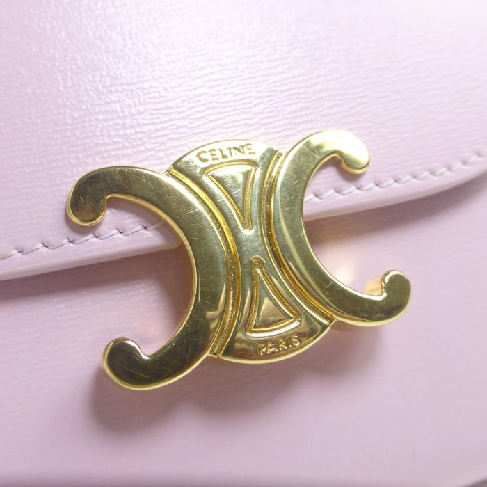 TRIOMPHE セリーヌ (CELINE) スモール フラップ ウォレット TRIOMPHE セリーヌ (CELINE) スモール フラップ ウォレット