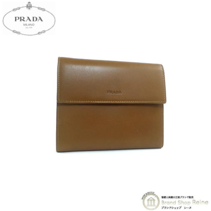 プラダ （PRADA） VITELLO TRAVEL 三つ折り 財布 M170X ヴィンテージ 
